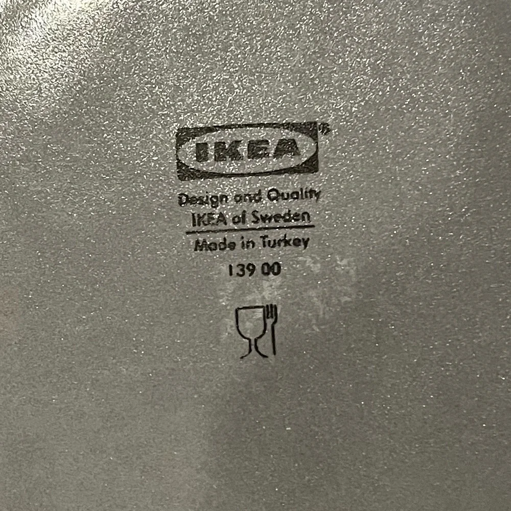 IKEA Slate Gray Salad 8” Plates Set of 4